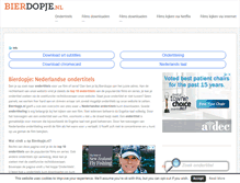 Tablet Screenshot of bierdopje.nl