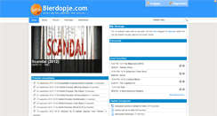 Desktop Screenshot of bierdopje.com